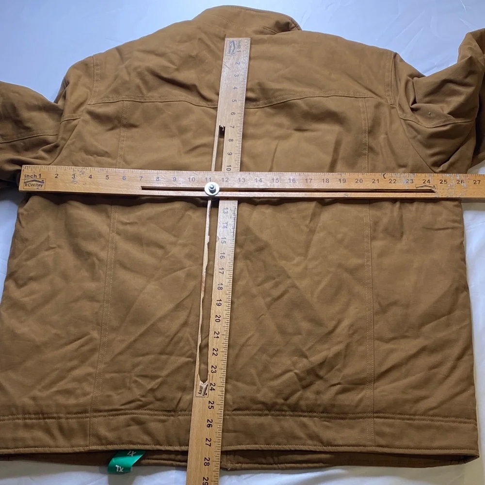 Levi's Men's Brown Military Jacket - Picture 16 of 16